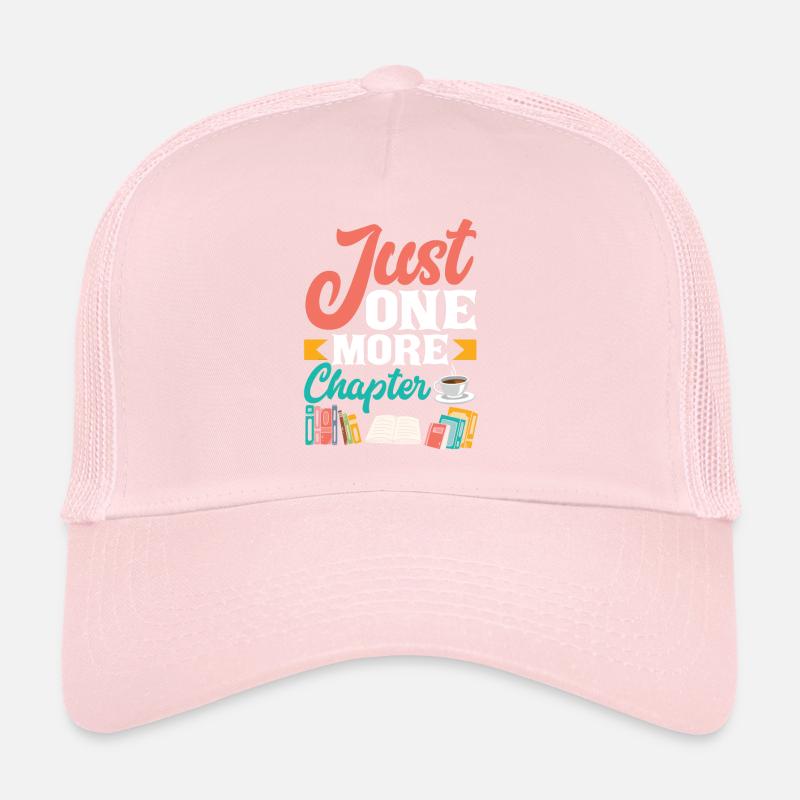 Bookworm Book Lover Librarian Gift Trucker Cap