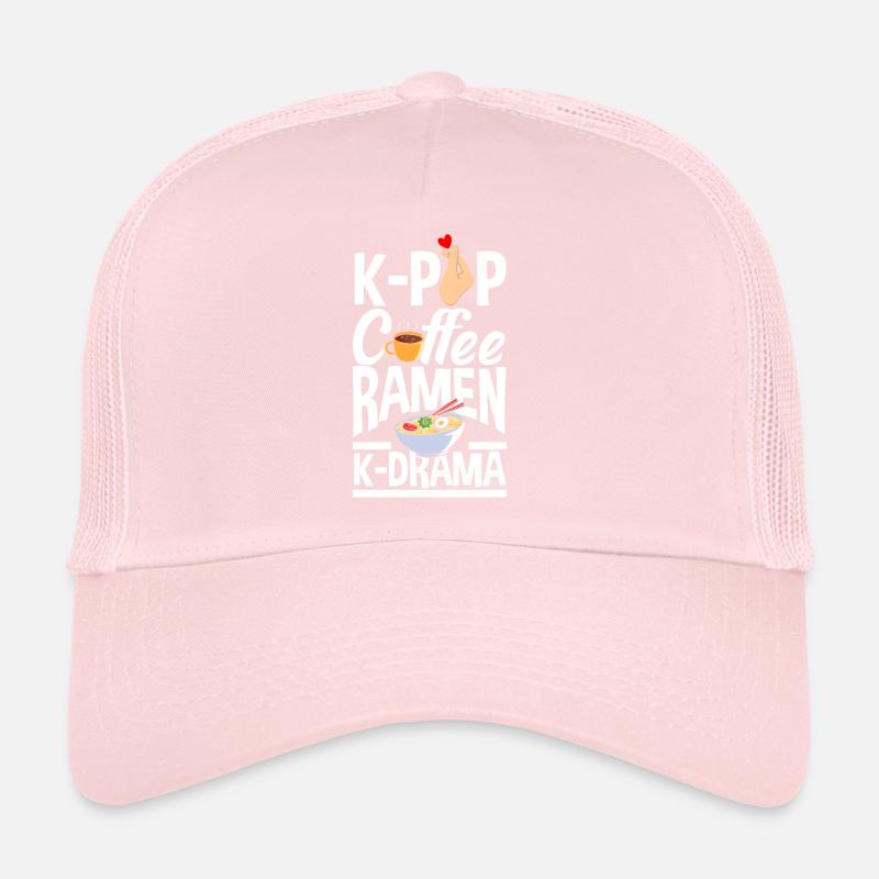 K-Pop K-Drama Musique pop coréenne Casquette trucker 