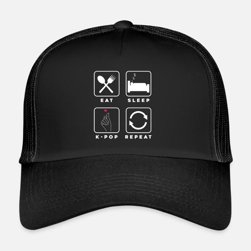 K-Pop K-Drama Korean Pop Music Trucker Cap