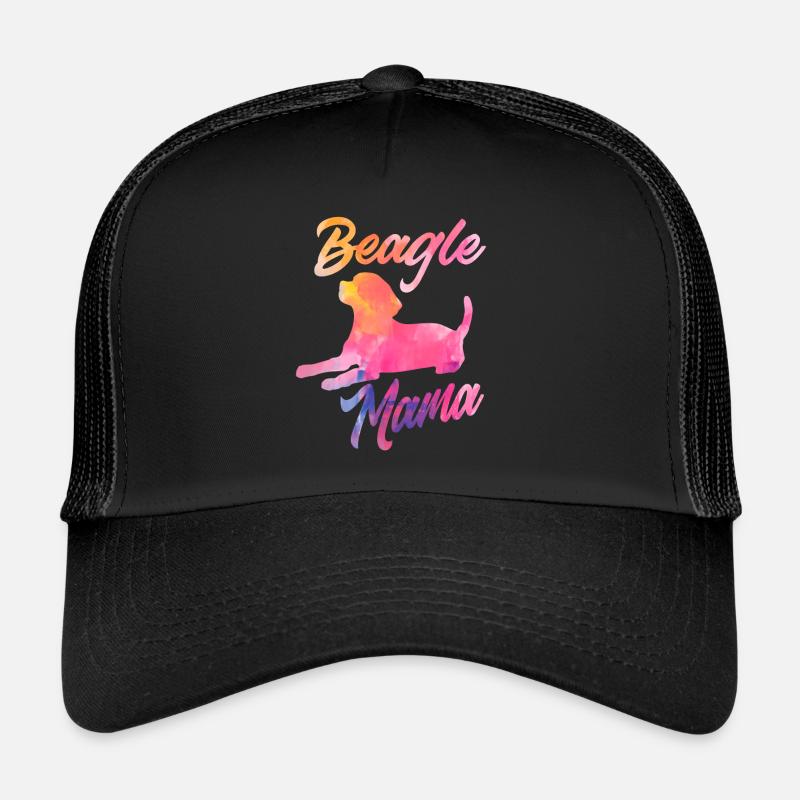 Drôle Beagle Cadeau Beagle Mama Casquette trucker 