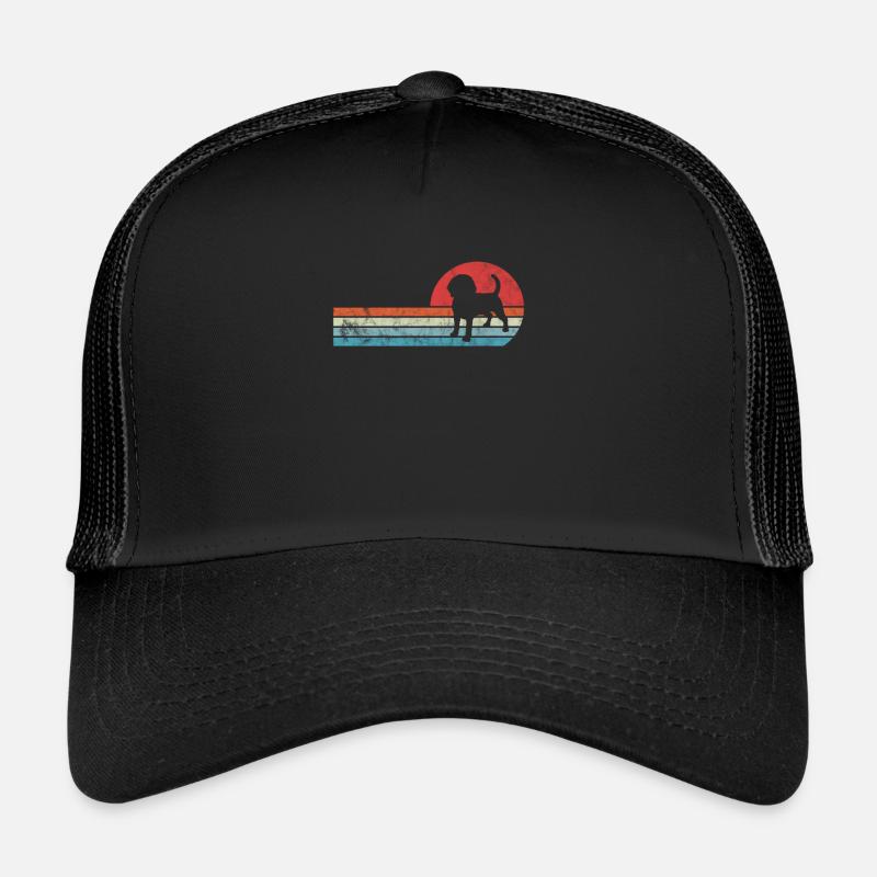 Beagle - Trucker Cap - Schwarz/Schwarz