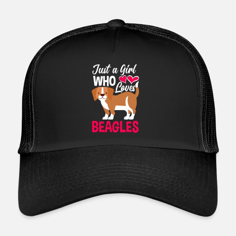 Drôle Beagle Cadeau Beagle Fille Casquette trucker 