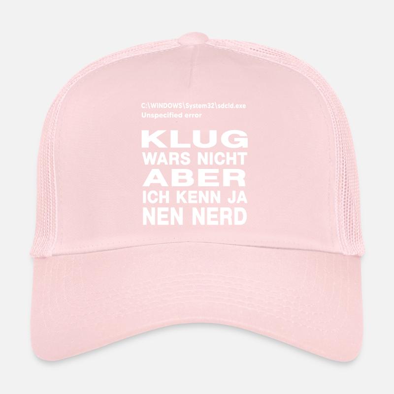 nerd administrator IT abteilung computer Trucker Cap