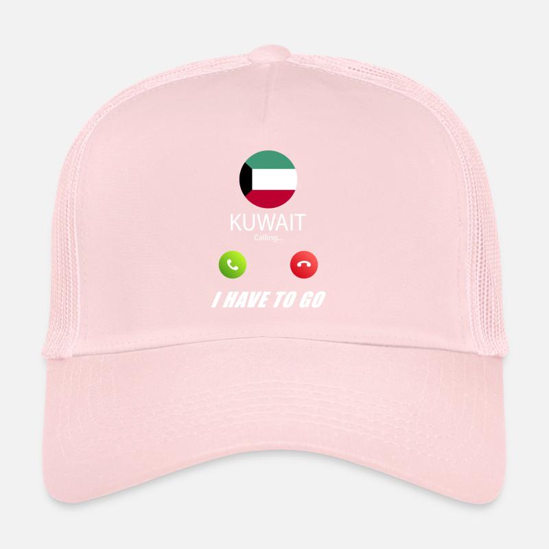 Le Koweït appelle les drapeaux lusiger Casquette trucker 