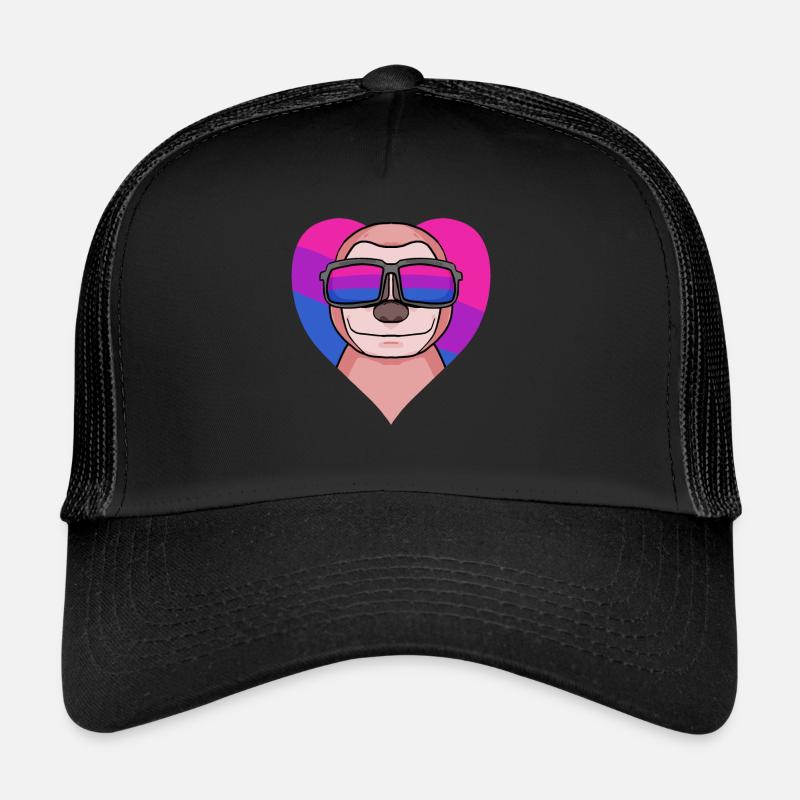 Bisexual Sloth Gift Trucker Cap