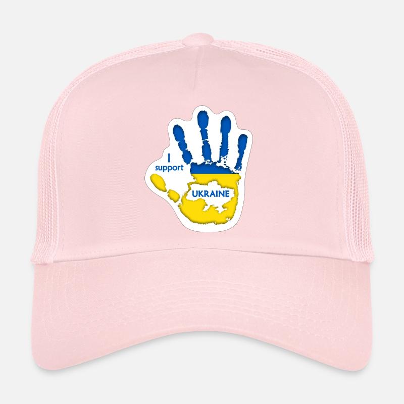 Print I Support ukraine Trucker Cap