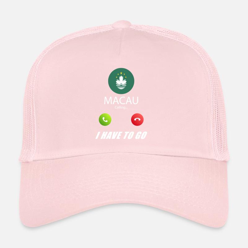 Macao appelle les drapeaux lusiger en disant Casquette trucker 