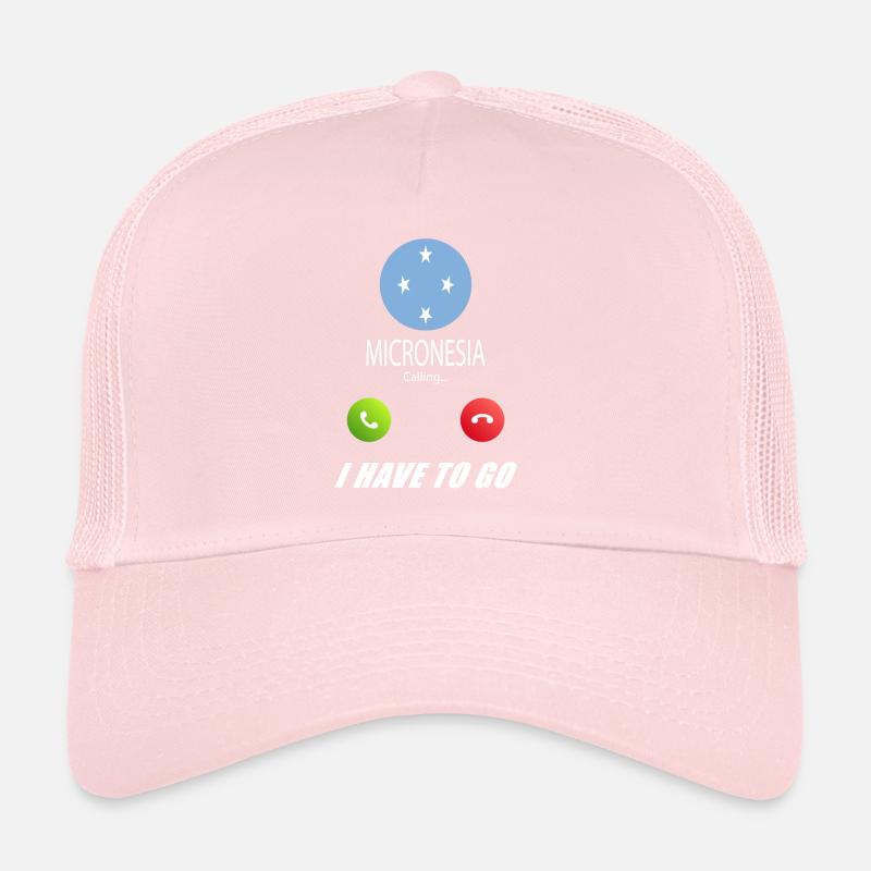 La Micronésie appelle les drapeaux Lusiger en disant Casquette trucker 