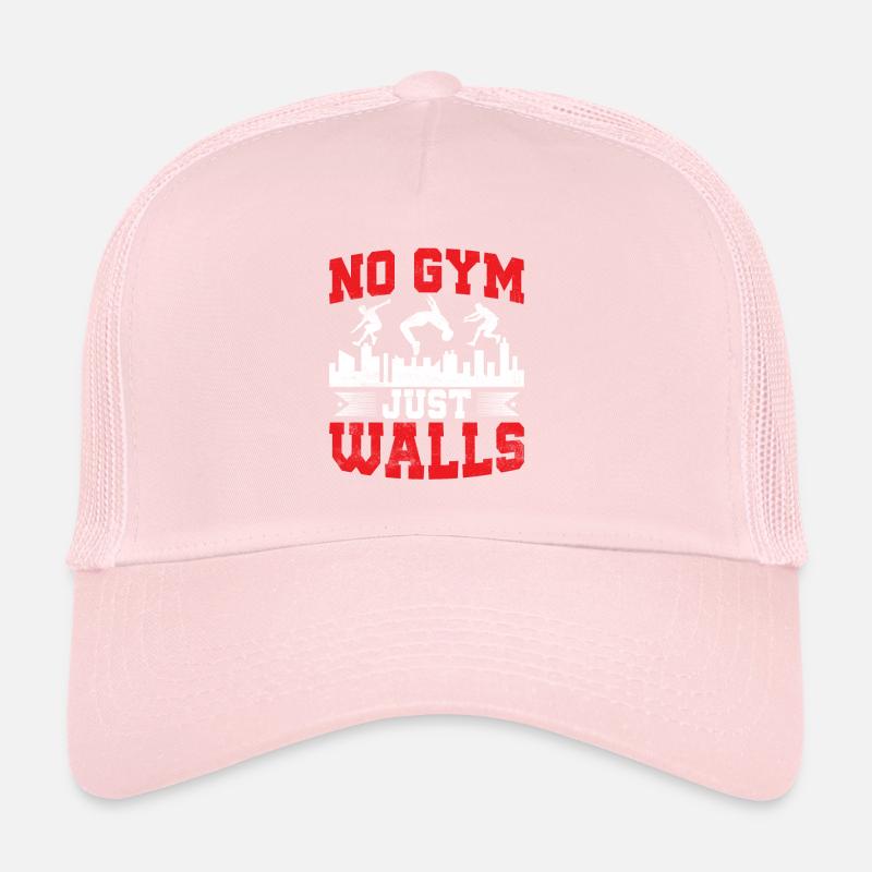 No Gym - Just Walls Parkour Traceur Trucker Cap