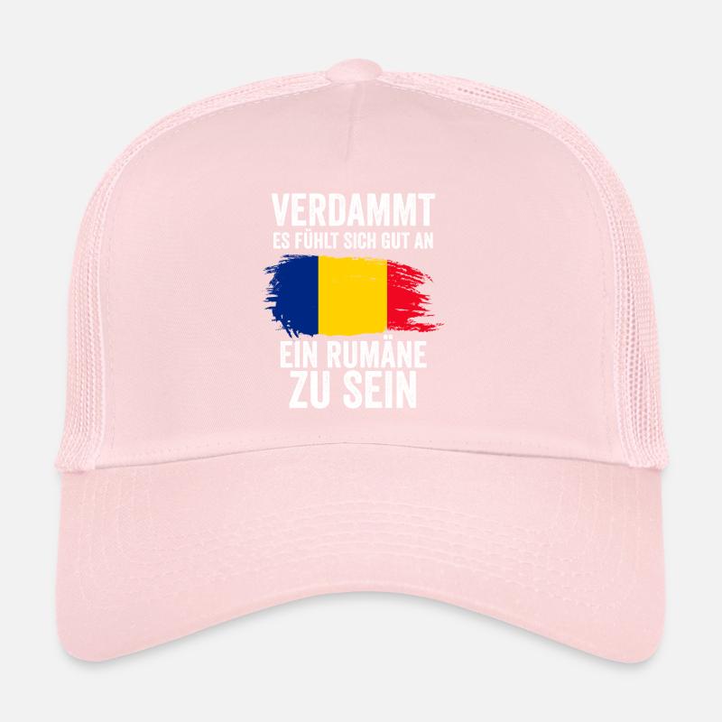 Rumänien Rumäne Rumänisches Trucker Cap