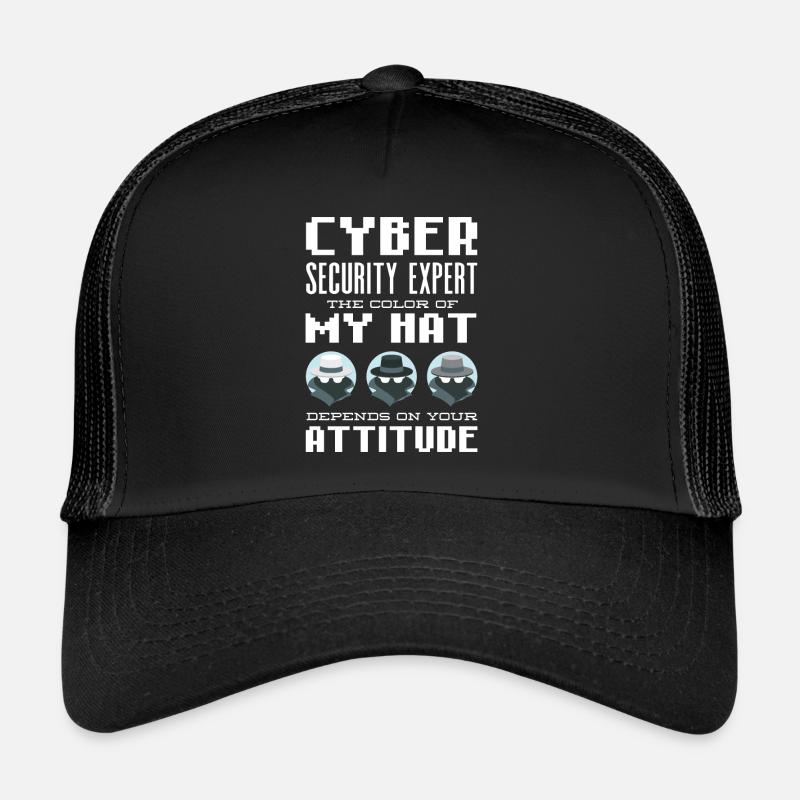 Ethical Hacker Cyber Security Professional Expert Trucker Cap