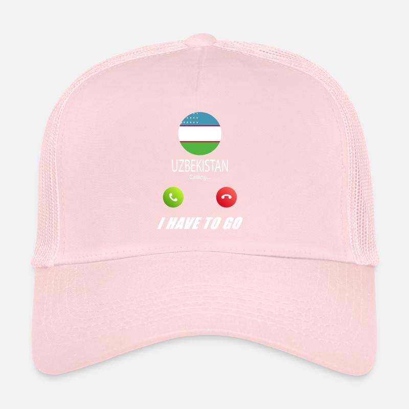 L’Ouzbékistan appelle les drapeaux lusiger Casquette trucker 