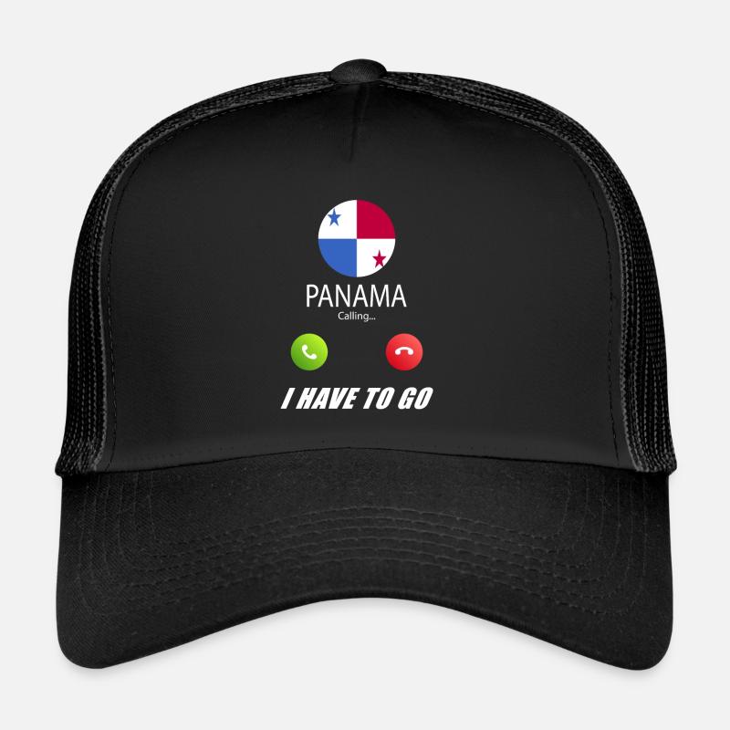 Le Panama appelle les drapeaux lusiger en disant Casquette trucker 