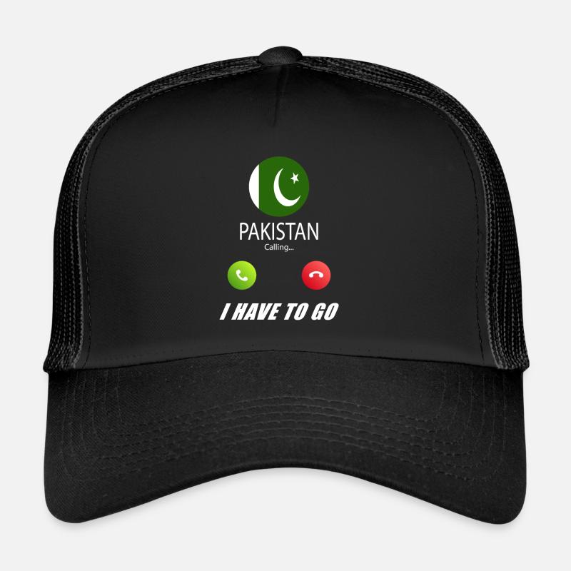 Le Pakistan appelle les drapeaux lusiger Casquette trucker 