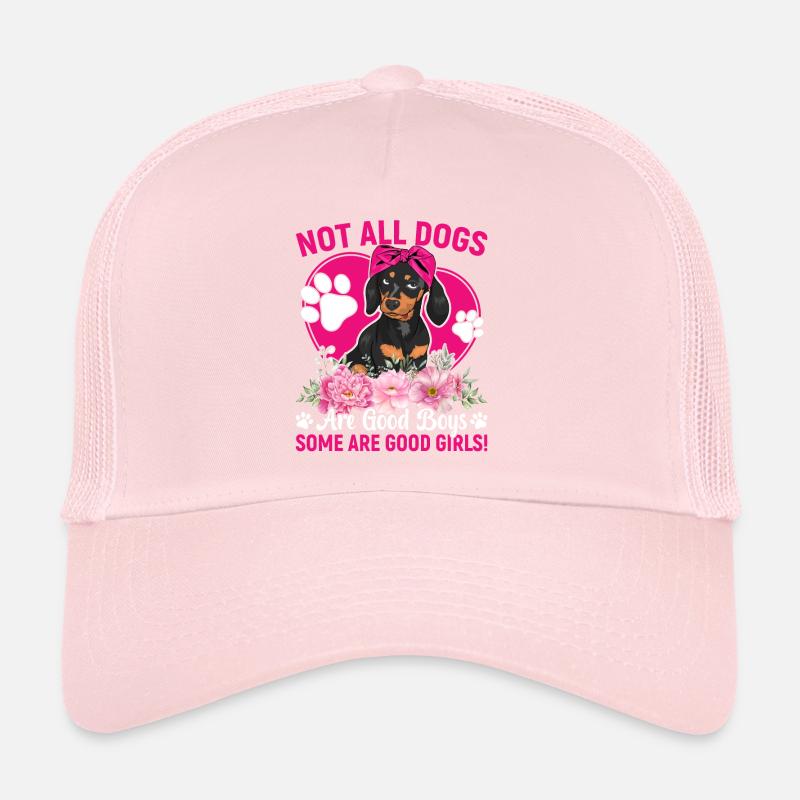 Teckels Certains sont de bonnes filles drôles Casquette trucker 