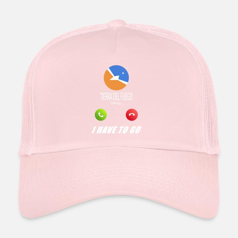 La Terre de Feu appelle aux drapeaux Lusiger Casquette trucker 