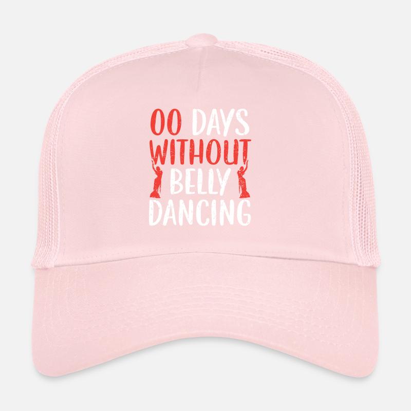 00 jours sans danse du ventre Shimmy Belly Dancer Casquette trucker 