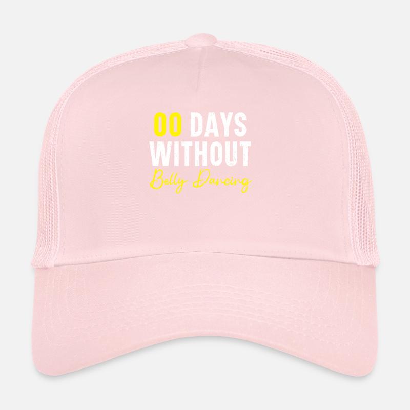 00 jours sans danse du ventre Shimmy Belly Dancer Casquette trucker 