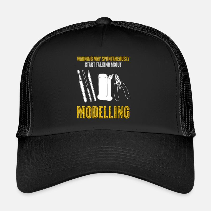 Modellbau Tabletop lustig Modellbauer Trucker Cap