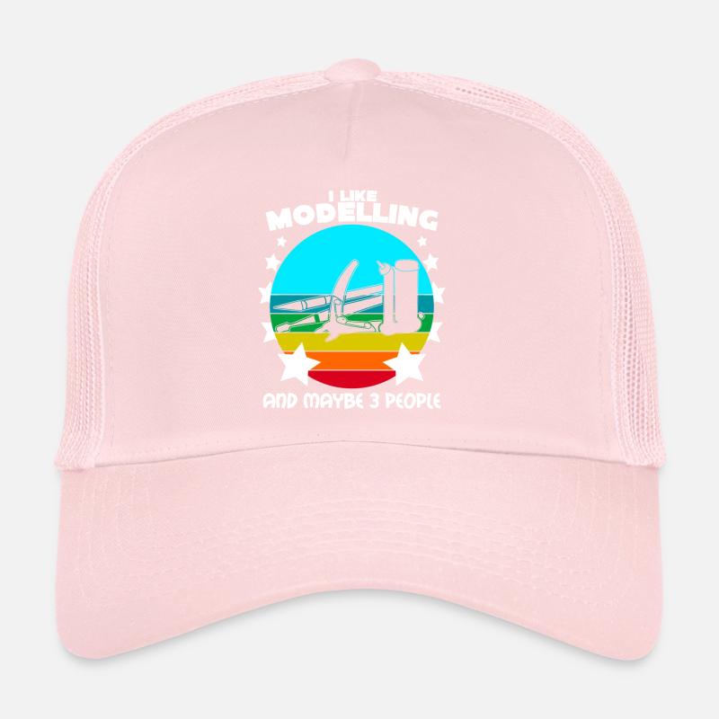 Modellbau Witz Tabletop Modellbauer Casquette trucker 