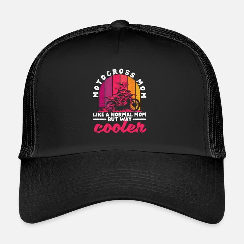 Funny Dirt Bike Mum Biker Muttertag Fahrer Trucker Cap
