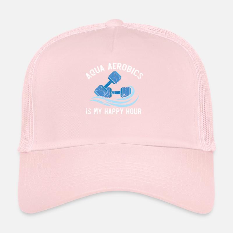 L’aquagym est mon Happy Hour Aquagym Casquette trucker 