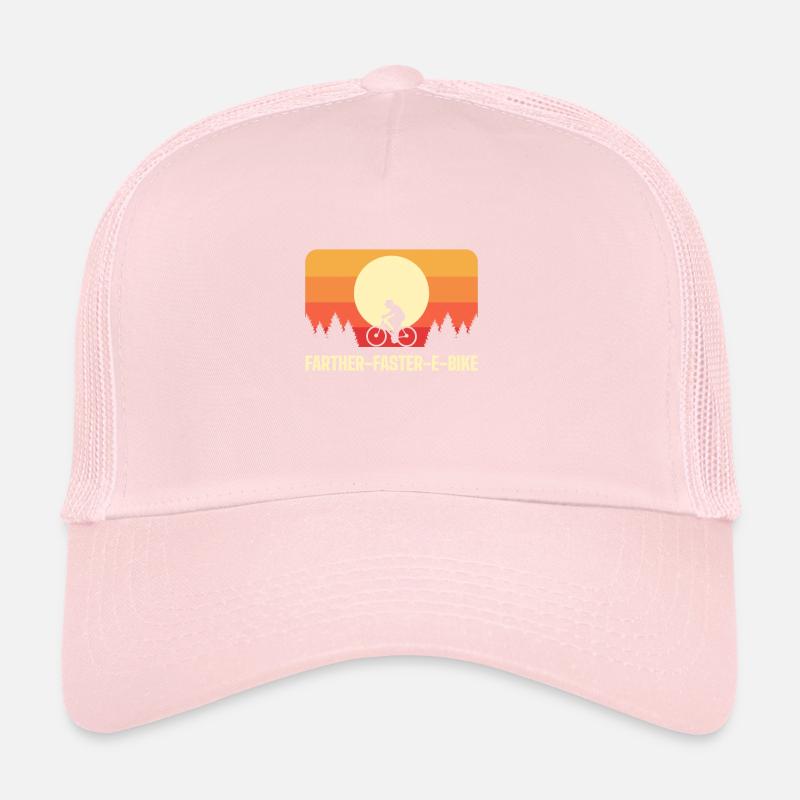Plus loin, un vélo électrique plus rapide Casquette trucker 