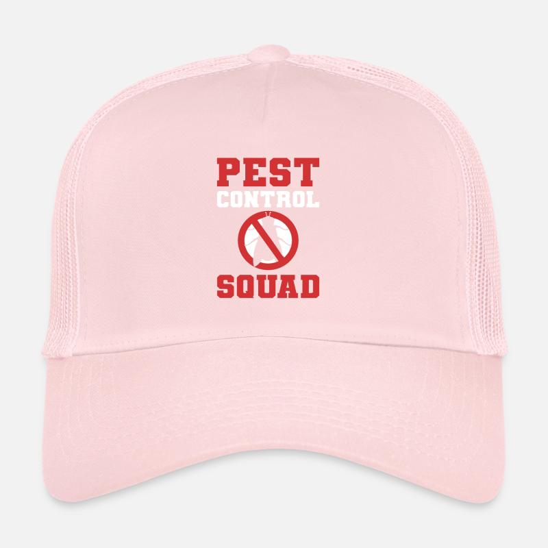 Exterminateur d’extermination de l’escouade antiparasitaire Casquette trucker 