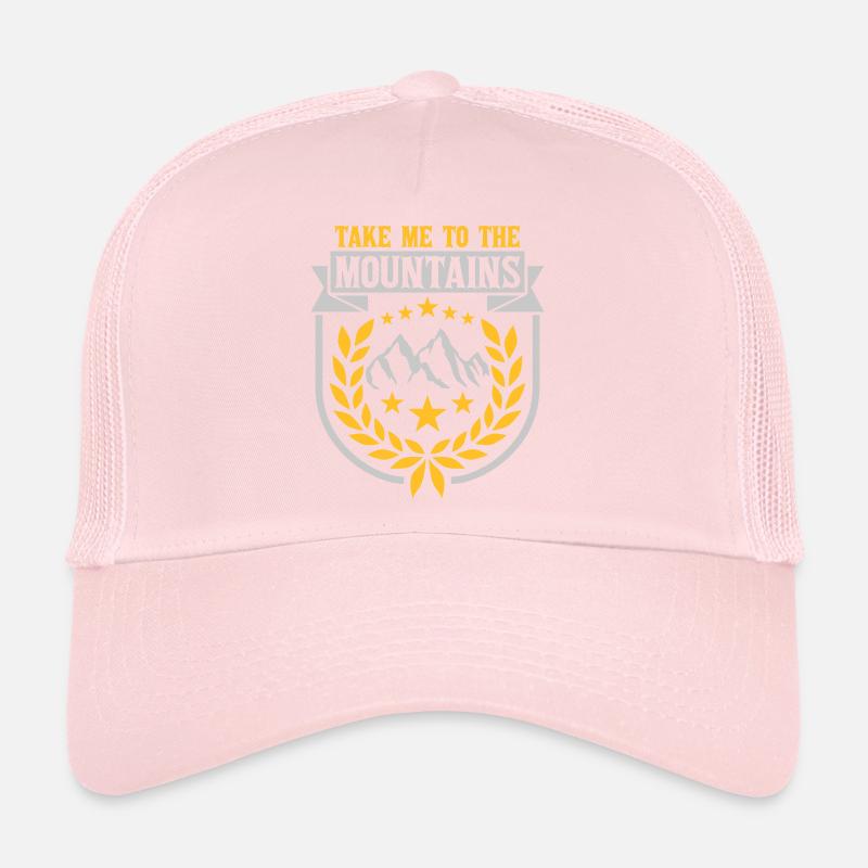 Citation à la montagne Casquette trucker 
