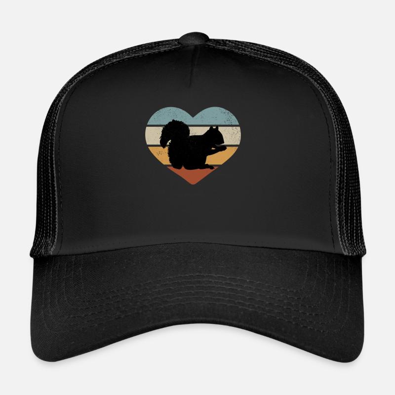 Amoureux des écureuils, mignon Casquette trucker 