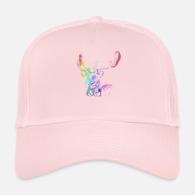 Hirsch DJ Med Körper Trucker Cap
