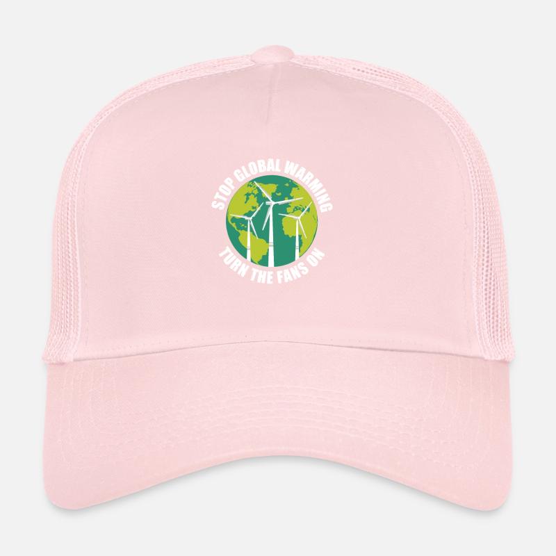 Activez les ventilateurs sur un technicien Casquette trucker 