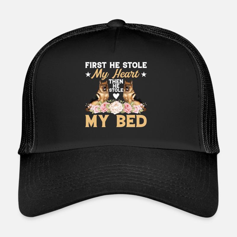 Deutscher Schäferhund Zuerst Hat Er Mein Herz Trucker Cap