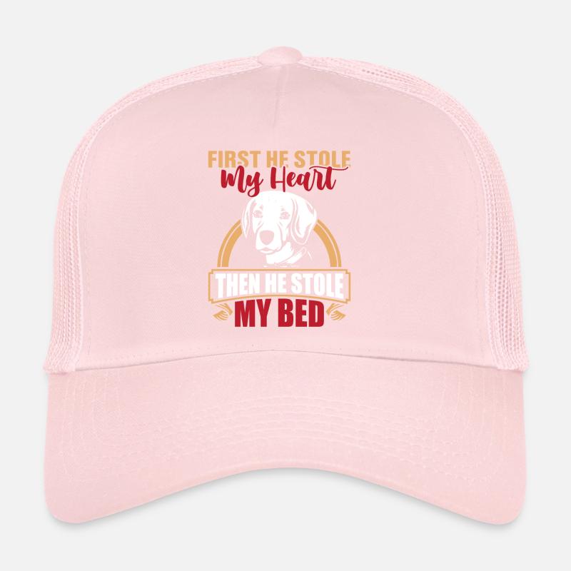 Beagle d’abord Il a volé mon cœur drôle Casquette trucker 