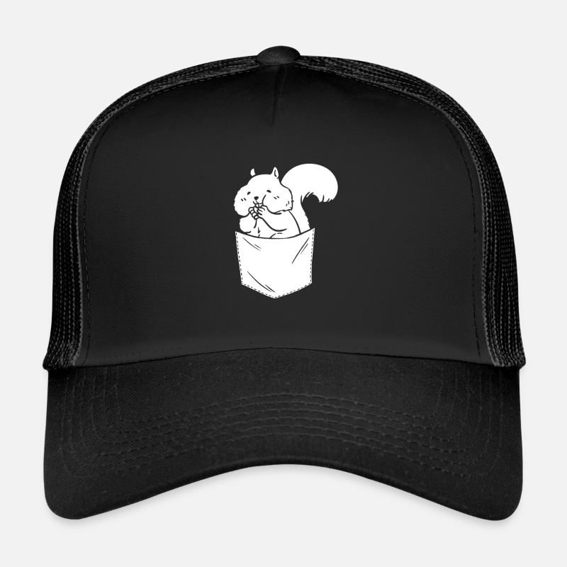 Drôle d’écureuil, écureuil, mignon Casquette trucker 