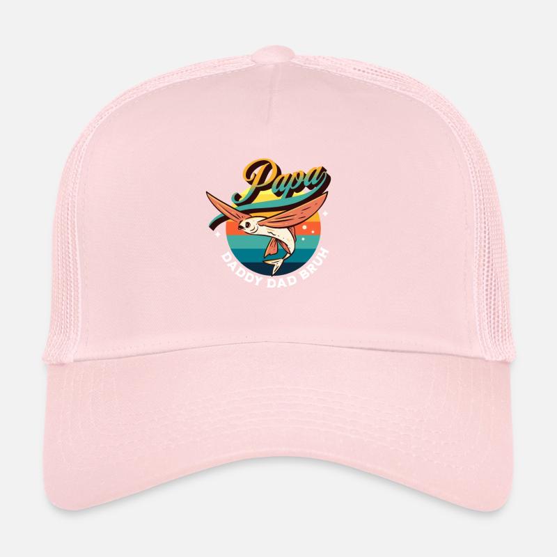 Papa Daddy Dad Bruh Casquette trucker 