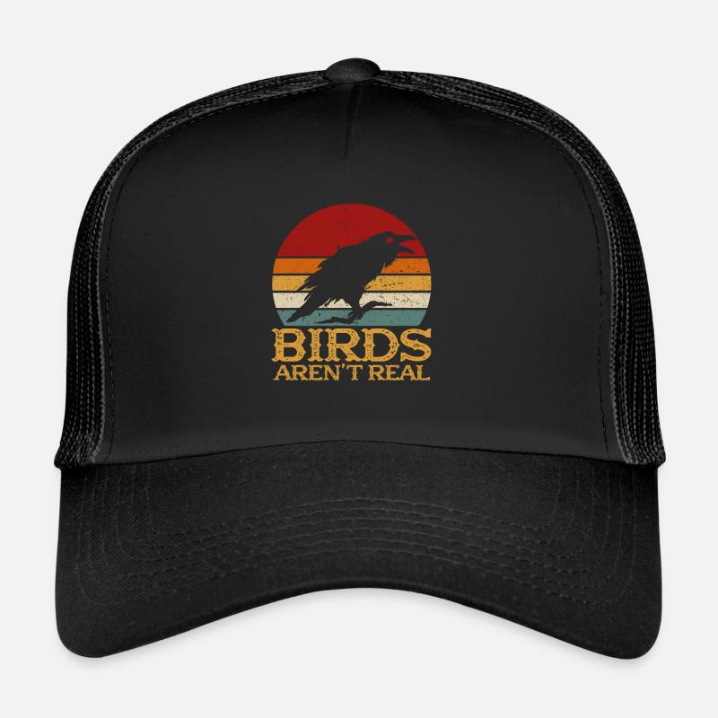 Les oiseaux ne sont pas réels Casquette trucker 