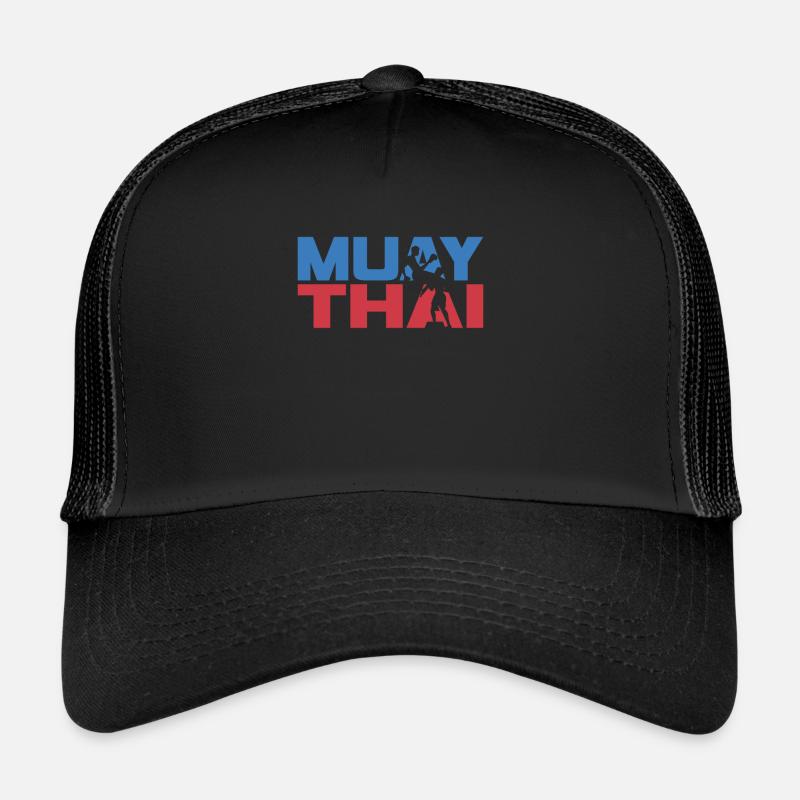 Muay Thai Kampfkunst Kampf Kampfsport Kämpfer Trucker Cap