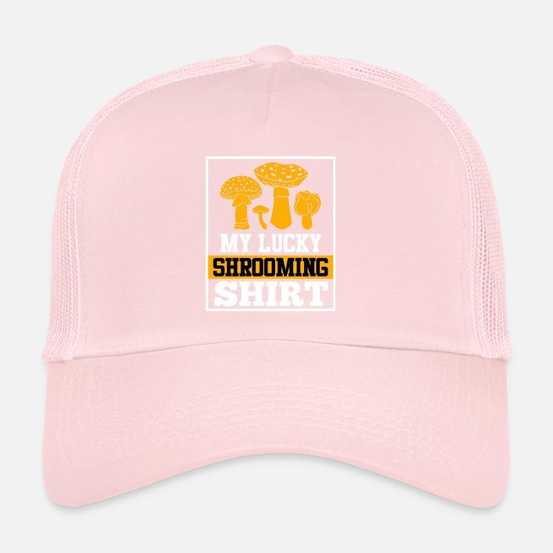 Mushroom picker saying Trucker Cap