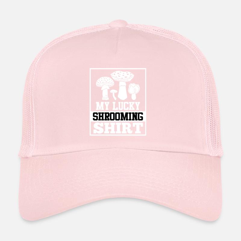 Mushroom picker saying Trucker Cap
