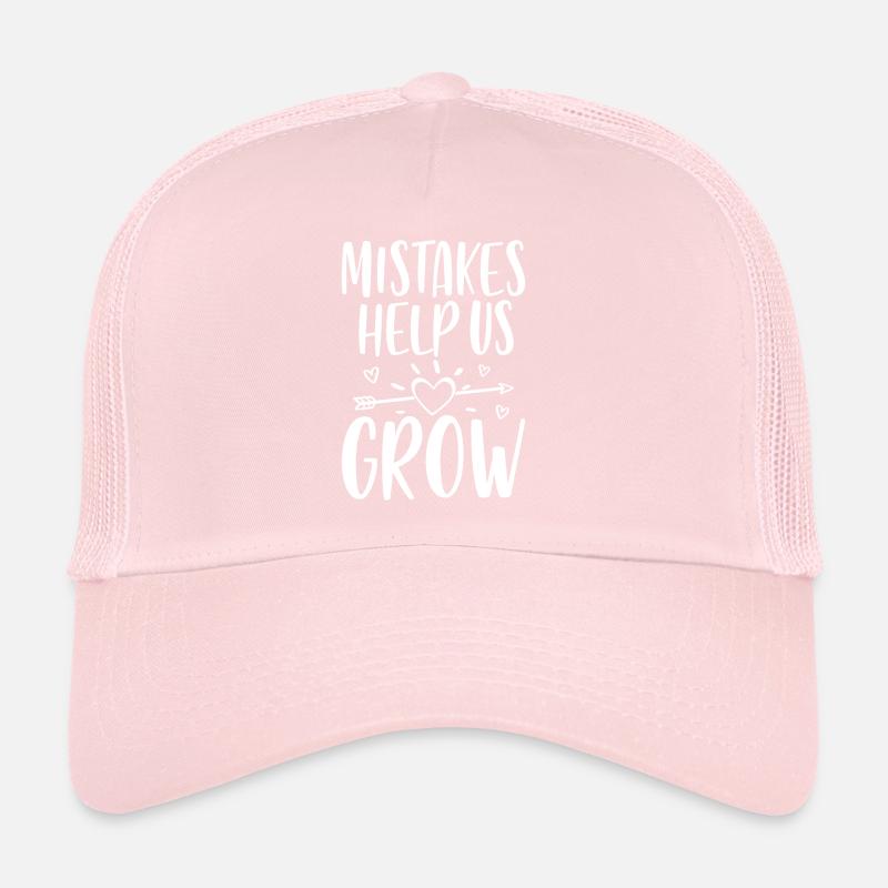 Mistakes help us grow Trucker Cap