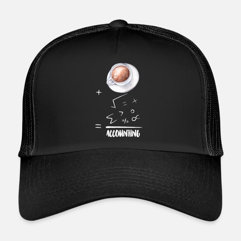 Okayest Accountant Math Calculation Coffee Trucker Cap