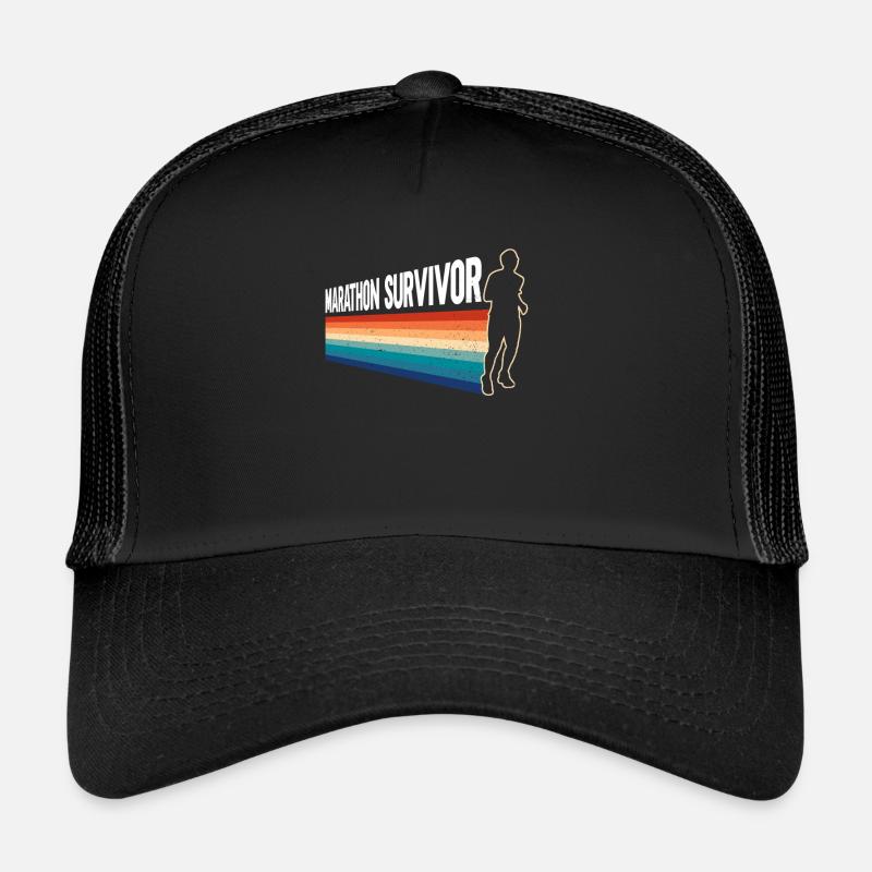 Marathon Survivor - Coureur de marathon Casquette trucker 