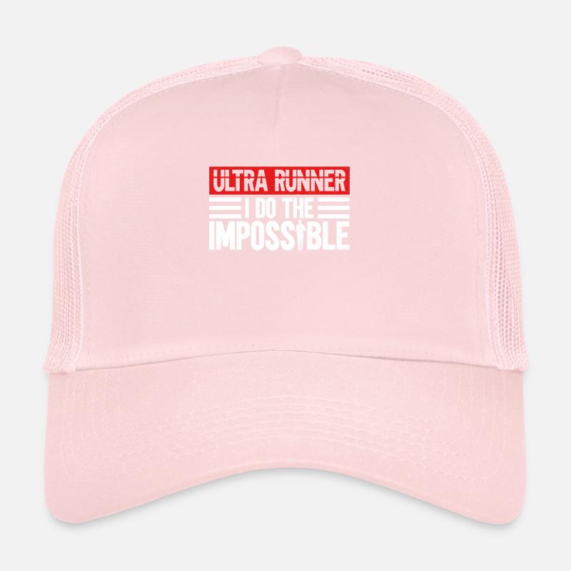Ultra Runner I Do The Impossible - Ultramarathon Trucker Cap
