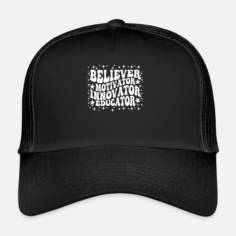 Gläubiger Motivator Innovator Pädagoge Trucker Cap
