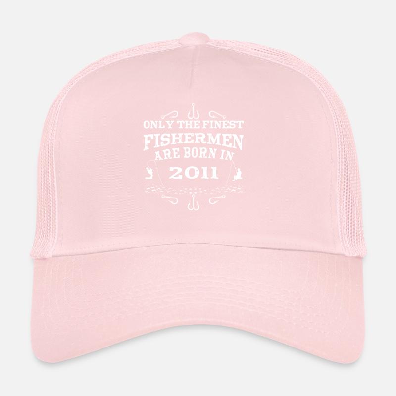 Angler born 2011 birthday Trucker Cap