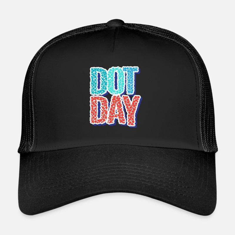 International Dot Day Points Point Trucker Cap