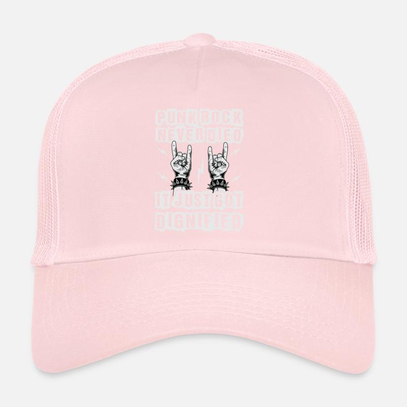 Punk Rock Never Died It Just Got Dignified - Gothi Trucker Cap