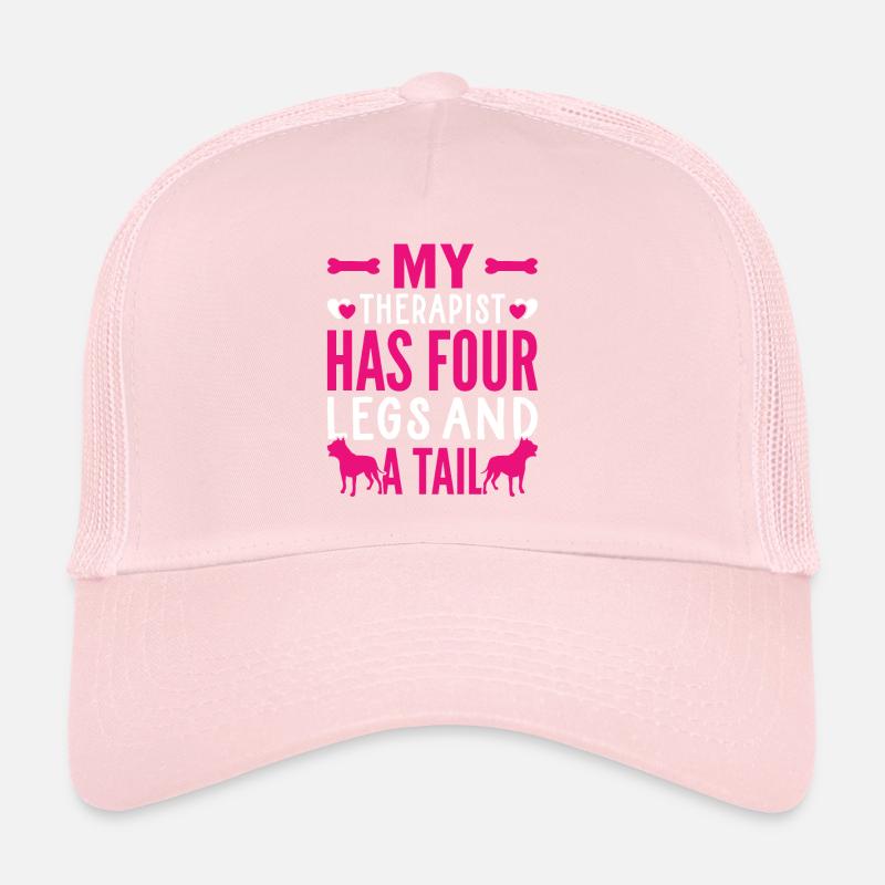 Staffordshire Terrier Therapeut Hat Vier Beine Trucker Cap