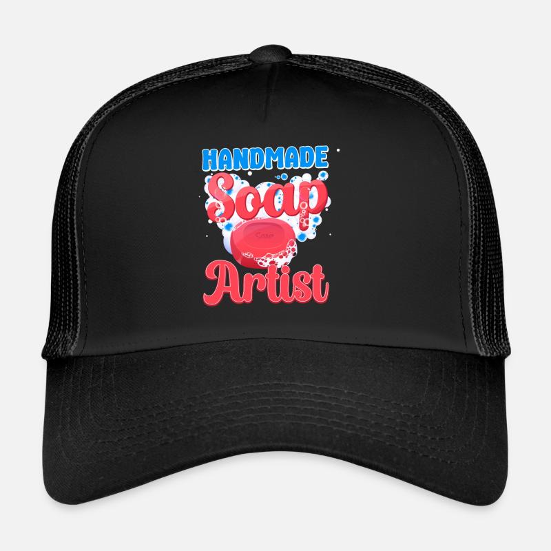 Fabrication de savon Artisanat Savon fait à la main Casquette trucker 